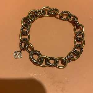 David Yurman link chain bracelet